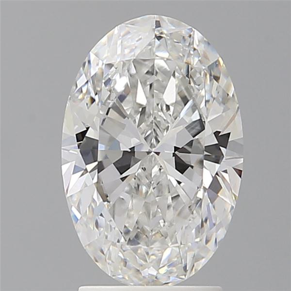 2.60 ct. oval Lab Grown Diamond front image