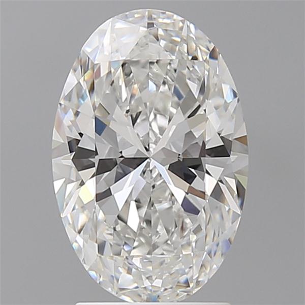 2.52 ct. oval Lab Grown Diamond front image