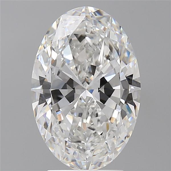 3.51 ct. oval Lab Grown Diamond front image