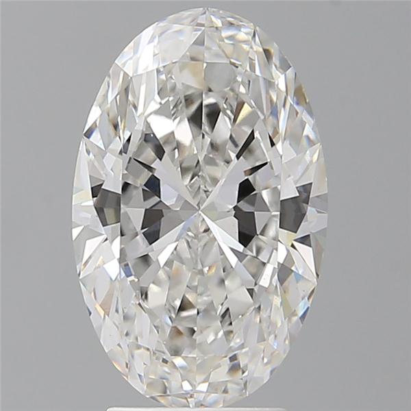 3.60 ct. oval Lab Grown Diamond front image