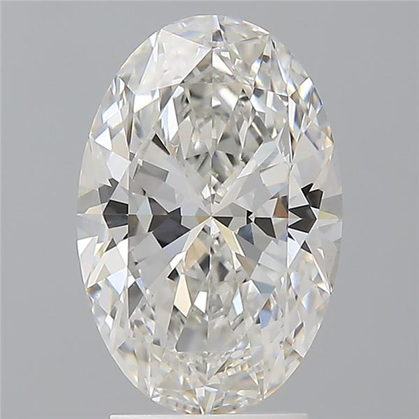 3.04 ct. oval Lab Grown Diamond front image