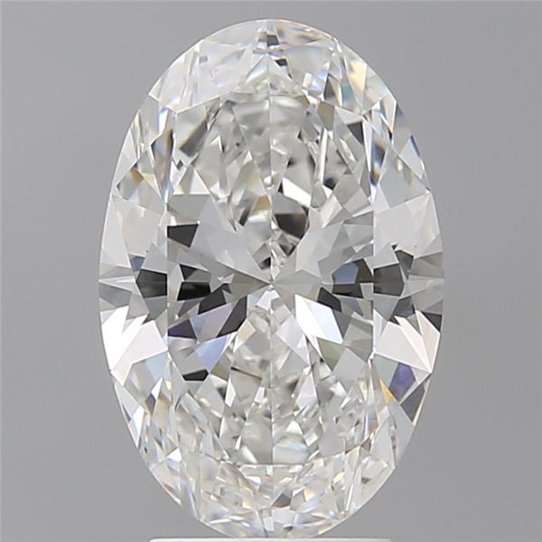 3.55 ct. oval Lab Grown Diamond front image