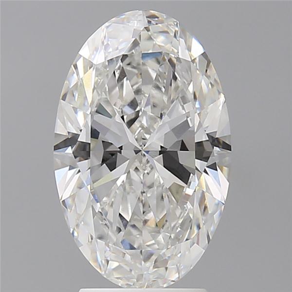 3.50 ct. oval Lab Grown Diamond front image