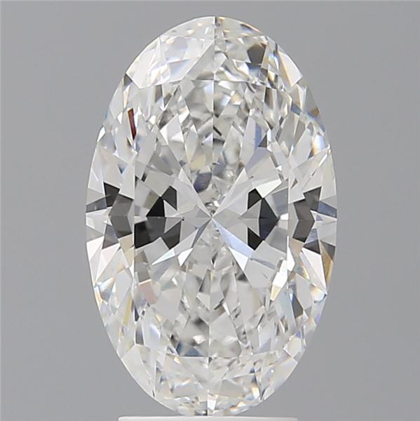 3.57 ct. oval Lab Grown Diamond front image
