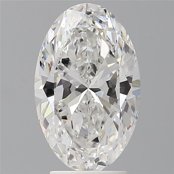 3.52 ct. oval Lab Grown Diamond front image