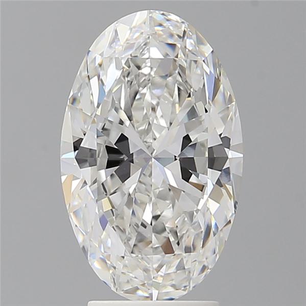 3.53 ct. oval Lab Grown Diamond front image