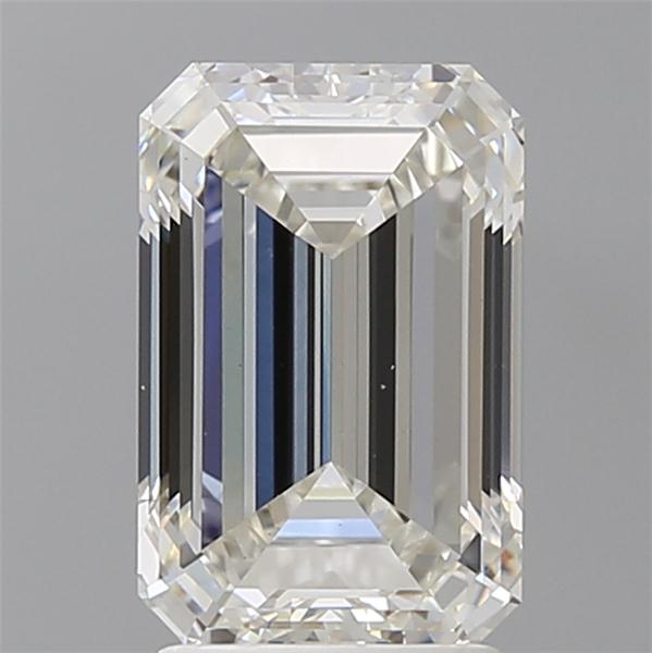 3.01 ct. emerald Lab Grown Diamond front image
