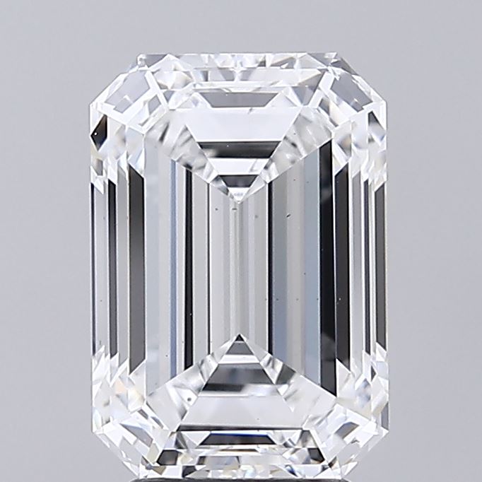 4.03 ct. emerald Lab Grown Diamond front image
