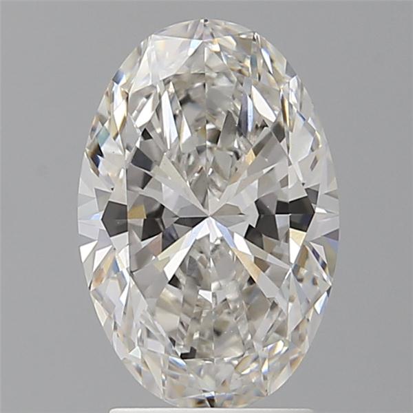 2.55 ct. oval Lab Grown Diamond front image