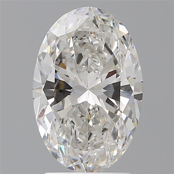2.55 ct. oval Lab Grown Diamond front image