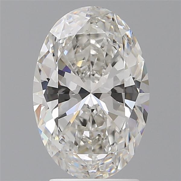 2.58 ct. oval Lab Grown Diamond front image