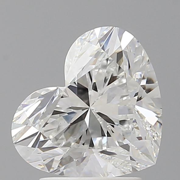 2.54 ct. heart Lab Grown Diamond front image