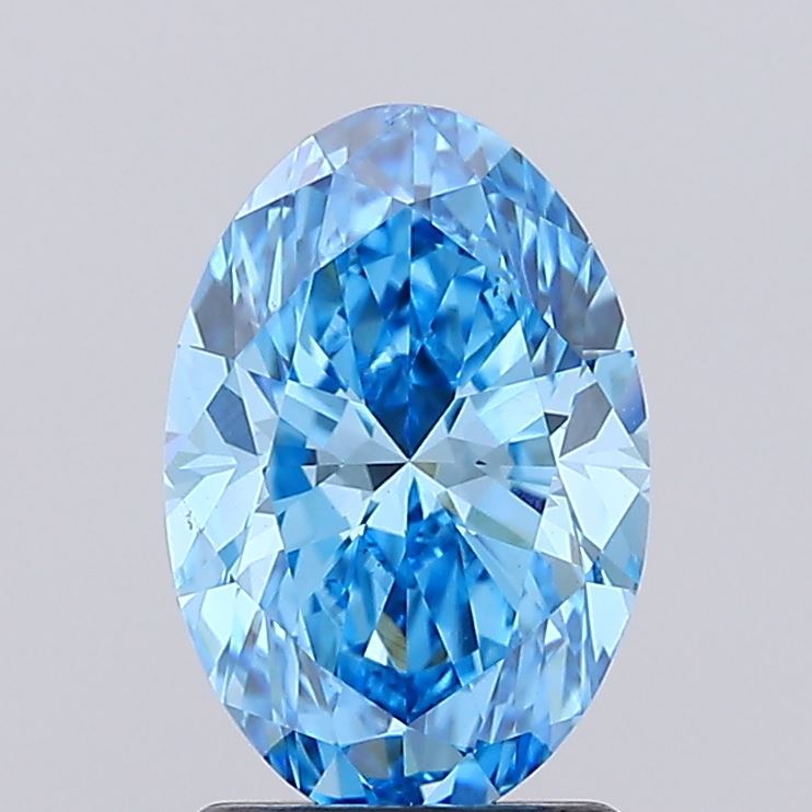 2.07 ct. oval Lab Grown Diamond front image