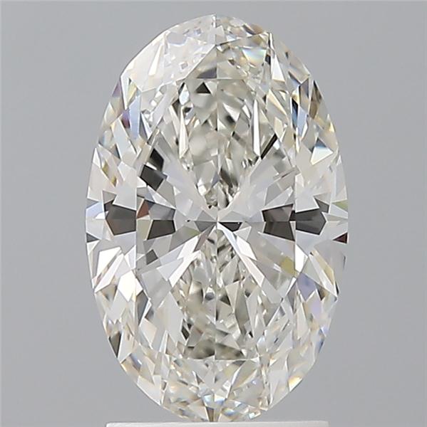 2.06 ct. oval Lab Grown Diamond front image