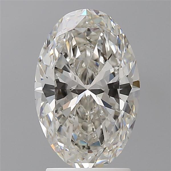 2.51 ct. oval Lab Grown Diamond front image