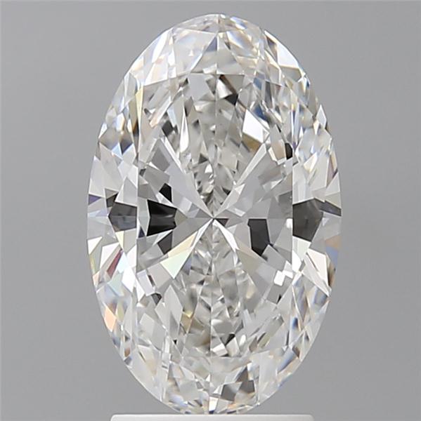2.59 ct. oval Lab Grown Diamond front image