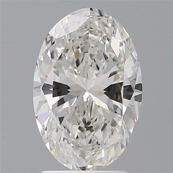 2.58 ct. oval Lab Grown Diamond front image
