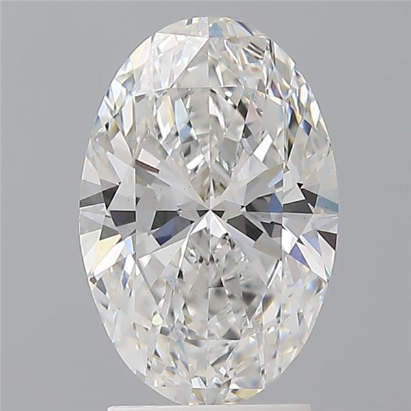 2.58 ct. oval Lab Grown Diamond front image