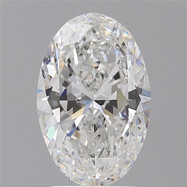 2.60 ct. oval Lab Grown Diamond front image