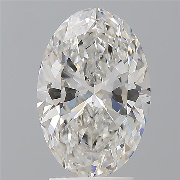 3.03 ct. oval Lab Grown Diamond front image