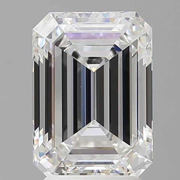3.05 ct. emerald Lab Grown Diamond front image