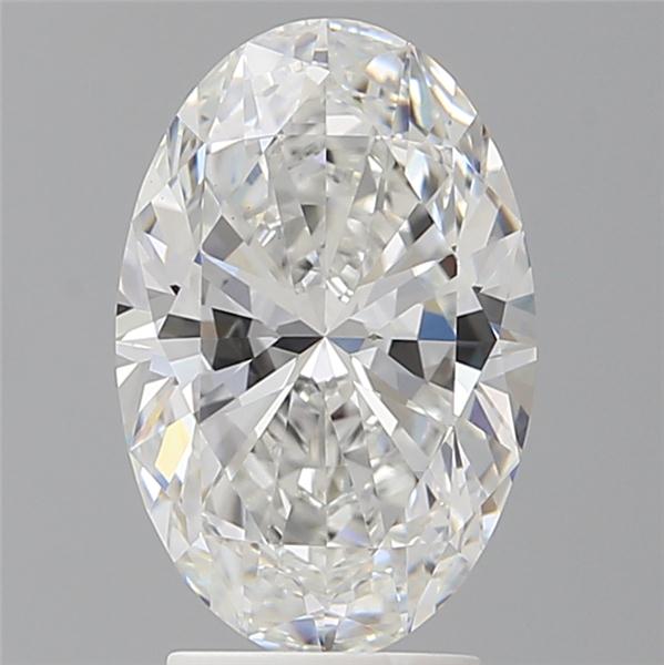3.07 ct. oval Lab Grown Diamond front image