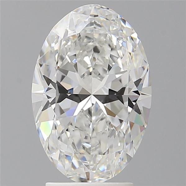 3.10 ct. oval Lab Grown Diamond front image