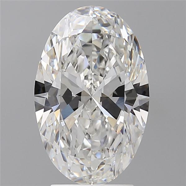 3.10 ct. oval Lab Grown Diamond front image