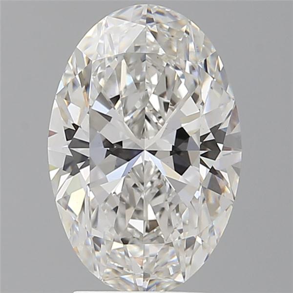 3.10 ct. oval Lab Grown Diamond front image
