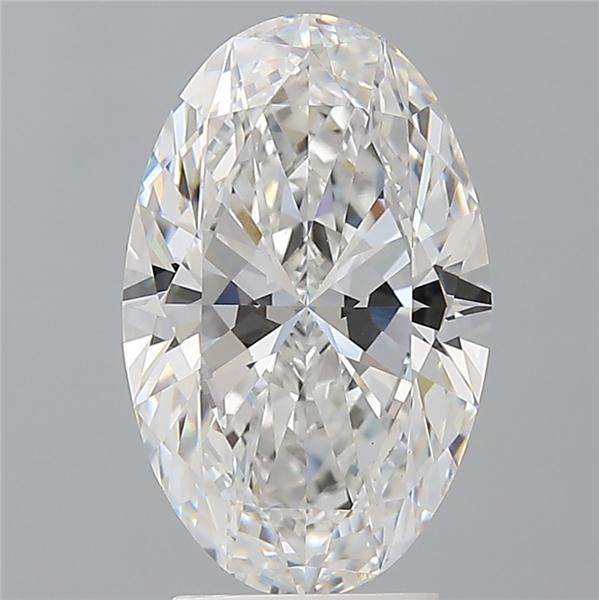 3.50 ct. oval Lab Grown Diamond front image