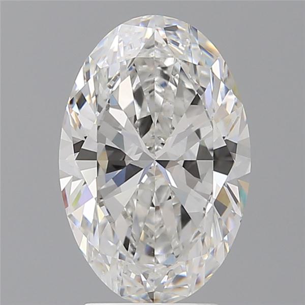 3.51 ct. oval Lab Grown Diamond front image