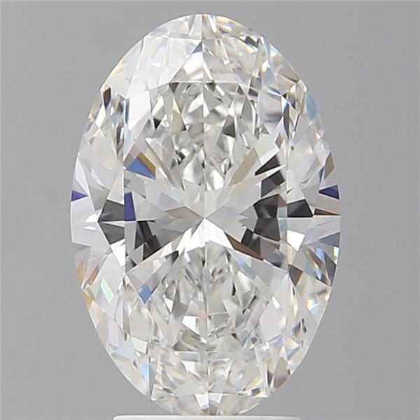 3.57 ct. oval Lab Grown Diamond front image