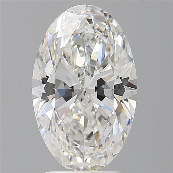 3.57 ct. oval Lab Grown Diamond front image