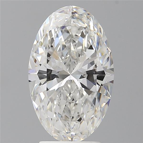 3.58 ct. oval Lab Grown Diamond front image