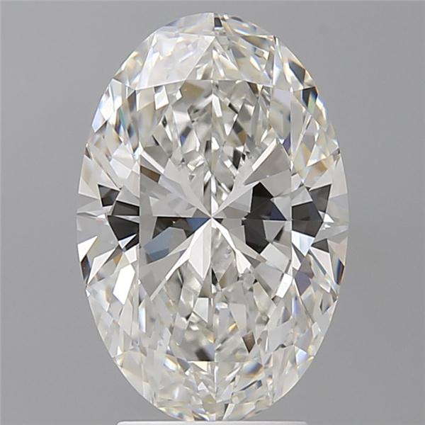 3.58 ct. oval Lab Grown Diamond front image