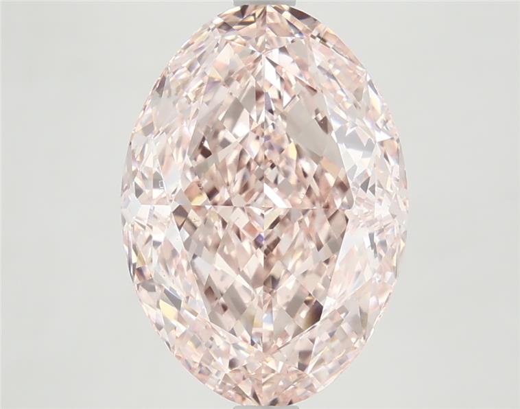 5.30 ct. oval Lab Grown Diamond front image