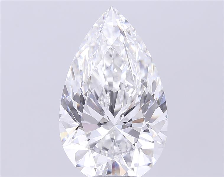 8.64 ct. pear Lab Grown Diamond front image