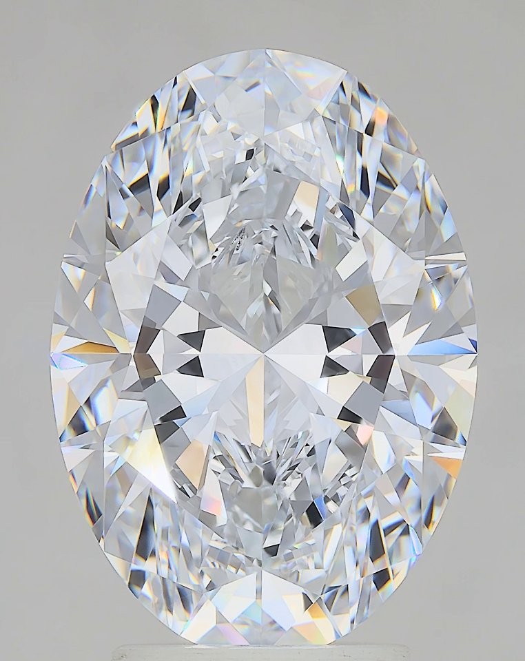 4.24 ct. oval Lab Grown Diamond front image