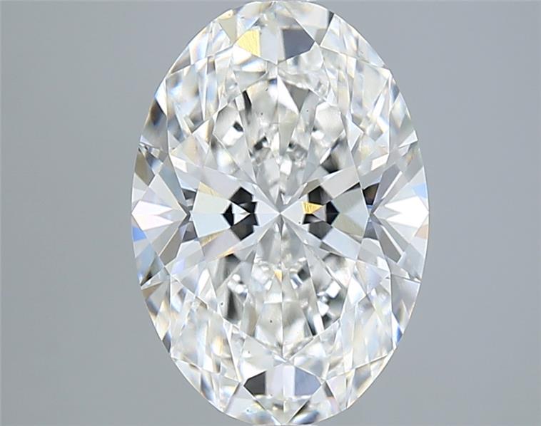 3.07 ct. oval Lab Grown Diamond front image