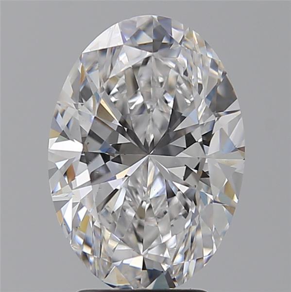 3.51 ct. oval Lab Grown Diamond front image