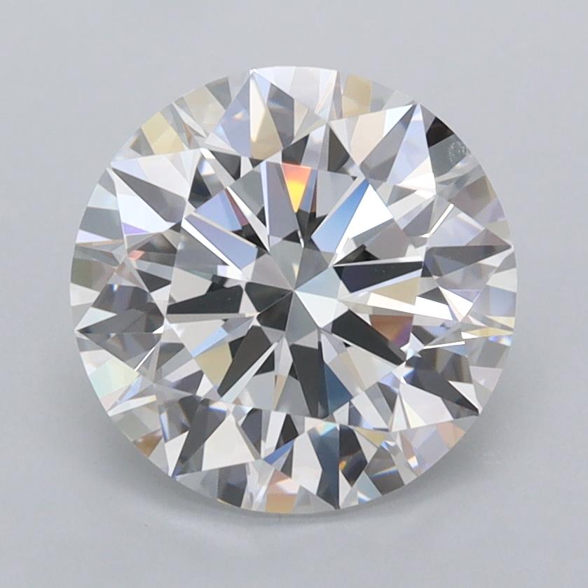 2.45 ct. round Lab Grown Diamond front image