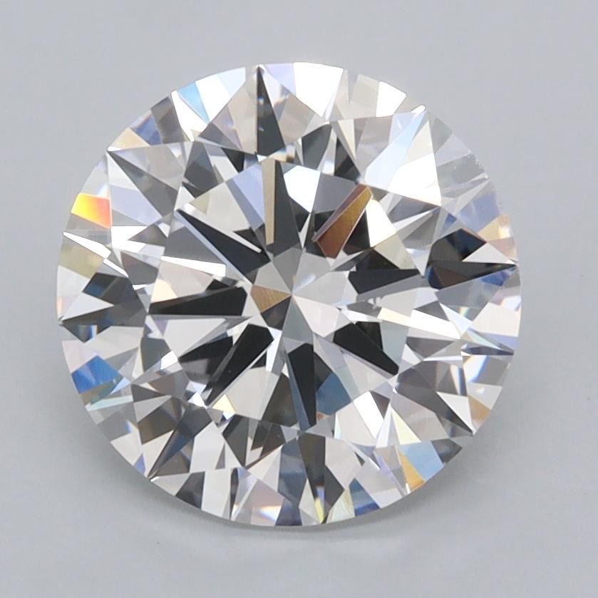 2.54 ct. round Lab Grown Diamond front image