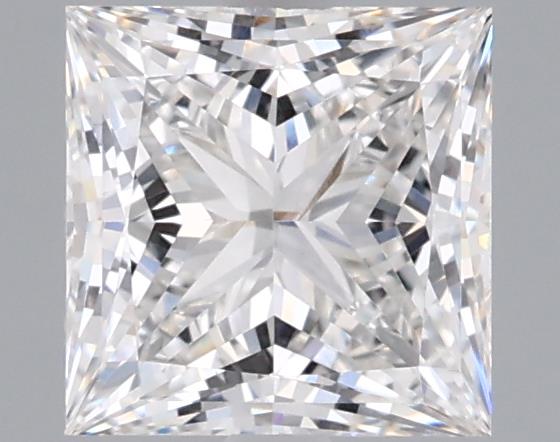 1.56 ct. princess Lab Grown Diamond front image