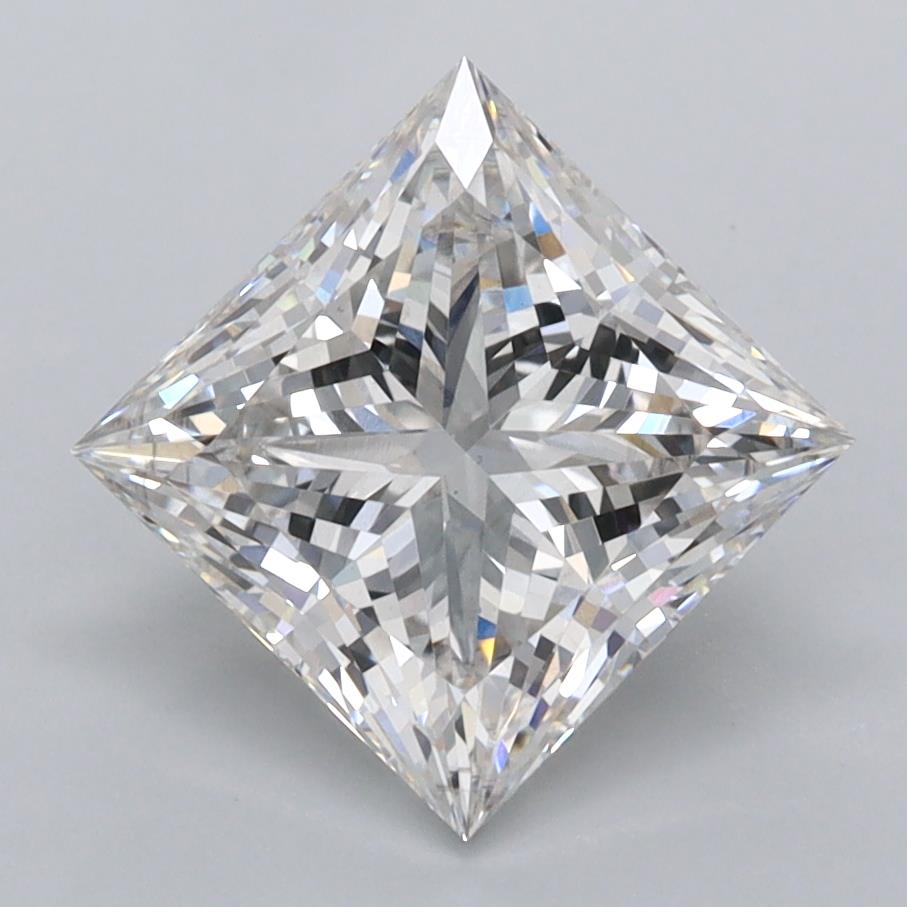 2.54 ct. princess Lab Grown Diamond front image