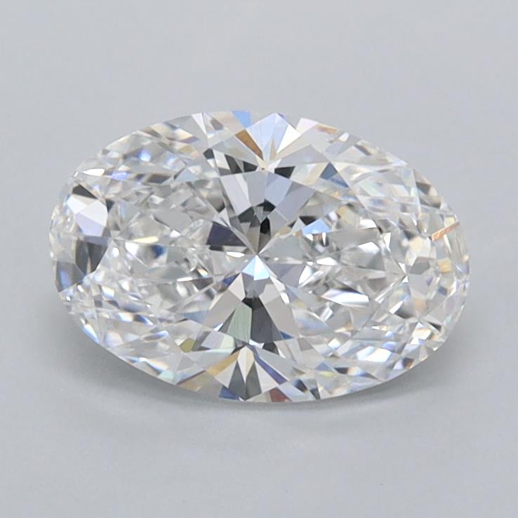 1.02 ct. oval Lab Grown Diamond front image