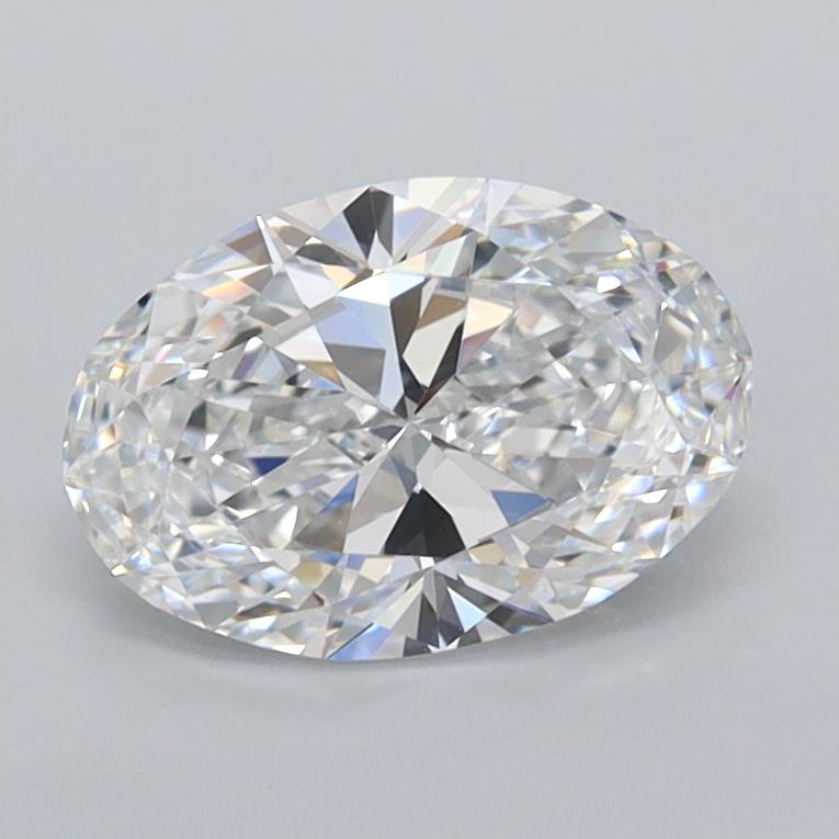 1.10 ct. oval Lab Grown Diamond front image
