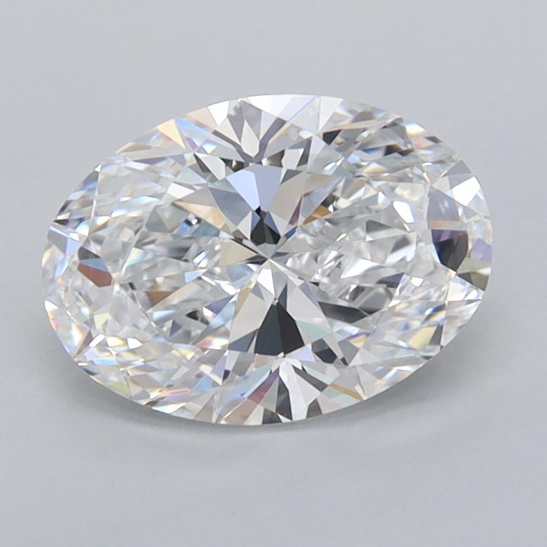1.38 ct. oval Lab Grown Diamond front image