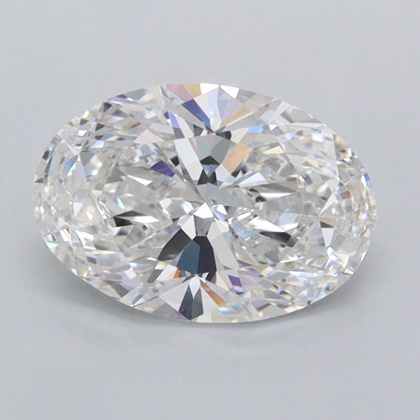 1.55 ct. oval Lab Grown Diamond front image