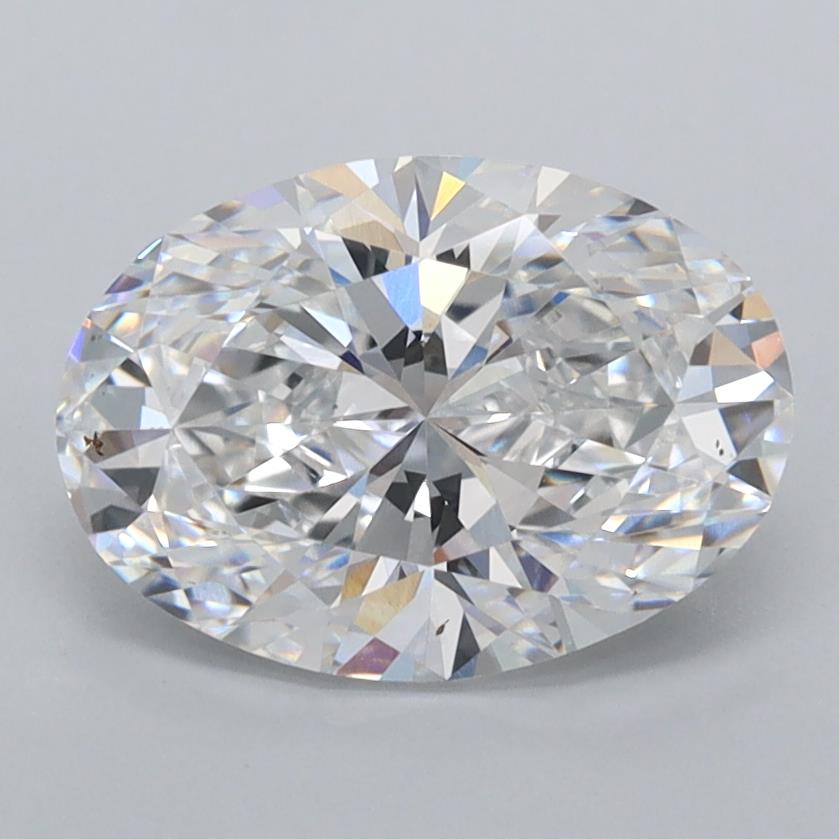 2.01 ct. oval Lab Grown Diamond front image