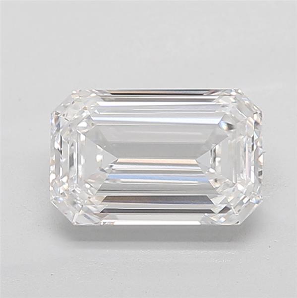 2.59 ct. emerald Lab Grown Diamond front image